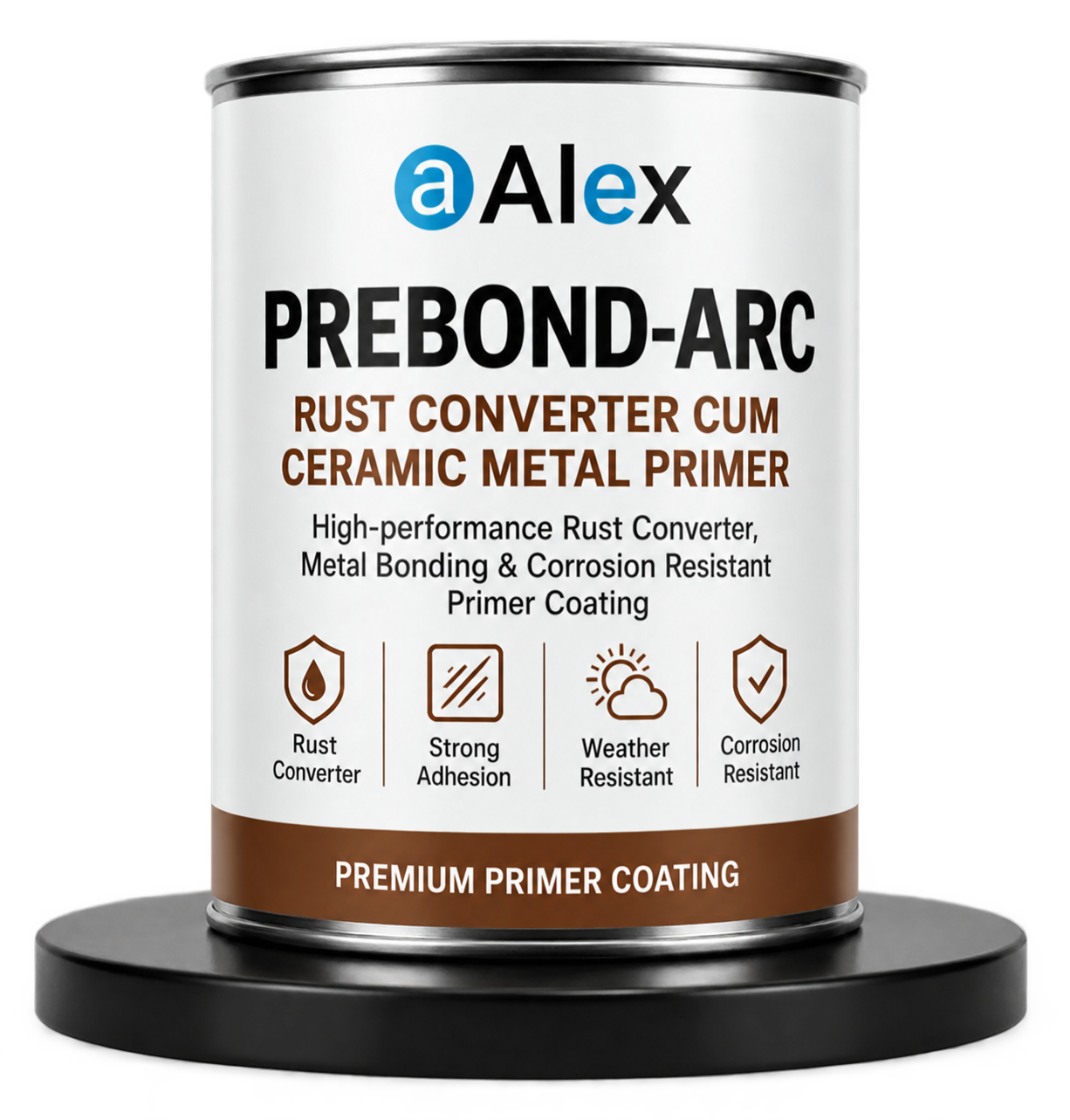 PREBOND-ARC Rust Converter cum Ceramic Metal Primer - Acid Resistant Paint